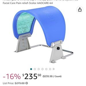 PHOTONS LED & INFRARED THERAPY SYSTEM FACE SKIN CARE ANTI AGING PAIN MANAGEMENT